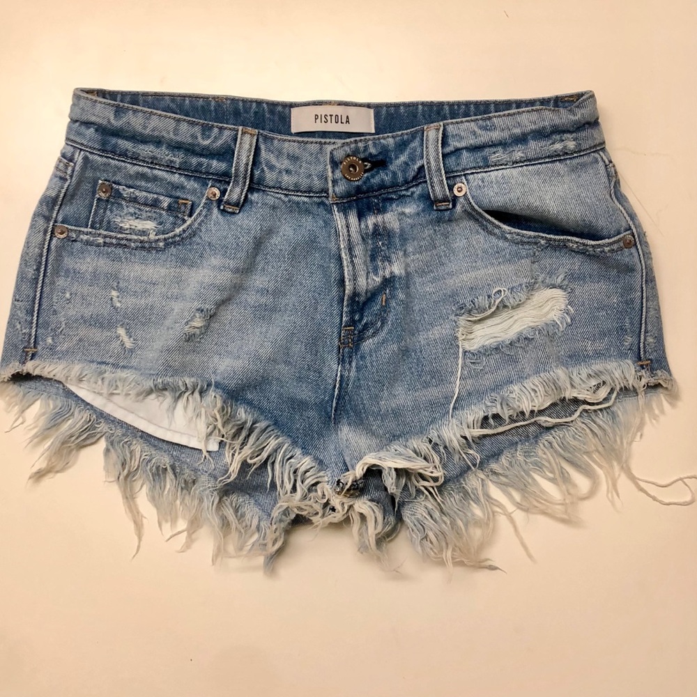 Pistola denim cutoff shorts